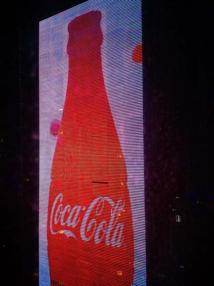 Coca-Cola billboard. 