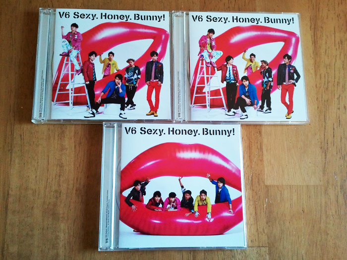V6's Sexy.Honey.Bunny! / Takara no Ishi