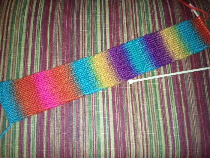 Scarf - In Progress (Oct. 2011)