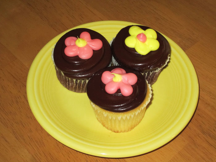 Spring Flowers Cupcakes