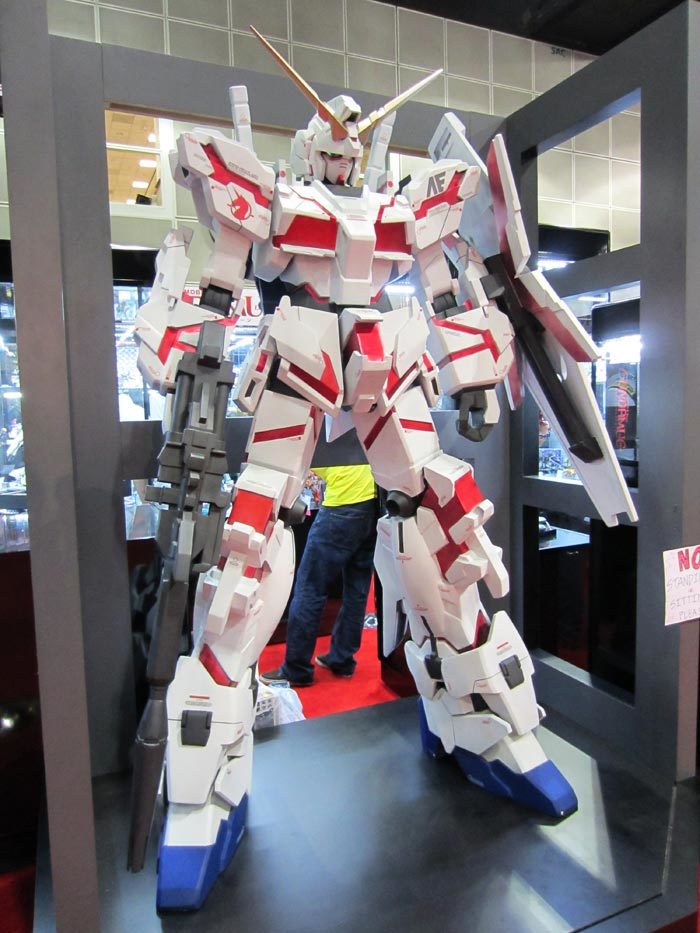 Anime Expo 2012 - Exhibit Hall 3 - Giant Gundam