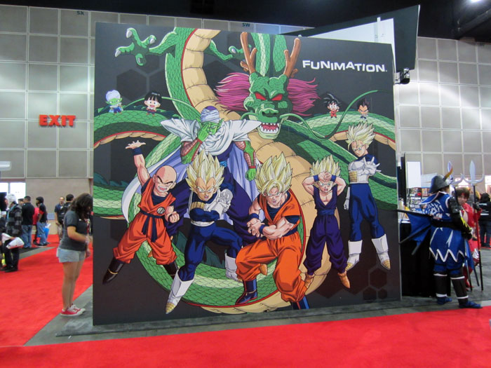 Anime Expo 2012 - Exhibit Hall 4 - Dragon Ball Z