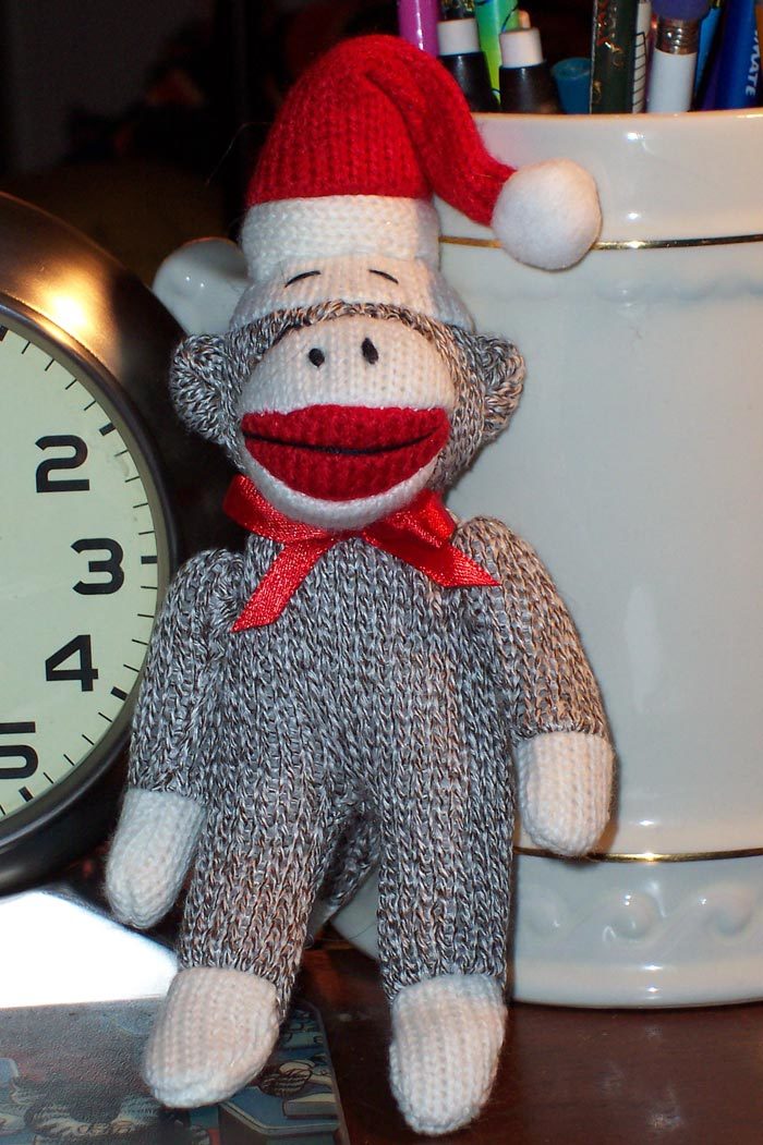 A Very Sock Monkey Christmas!