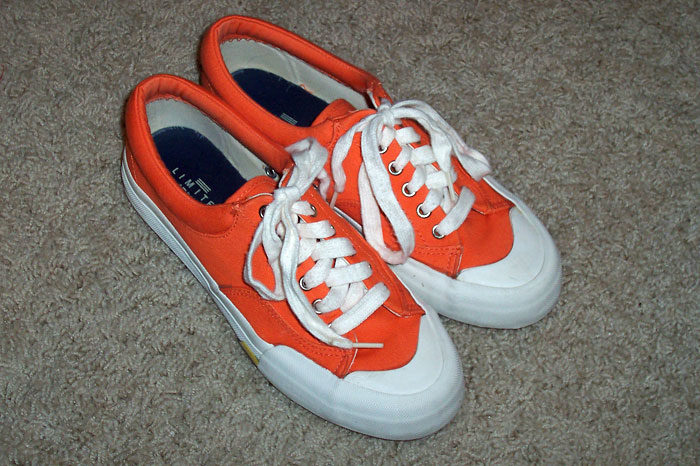 Orange Sneakers