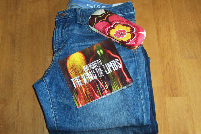 Jeans, Radiohead, Glasses Case