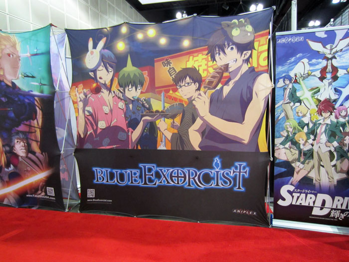 Anime Expo 2012 - Exhibit Hall 1 - Blue Exorcist